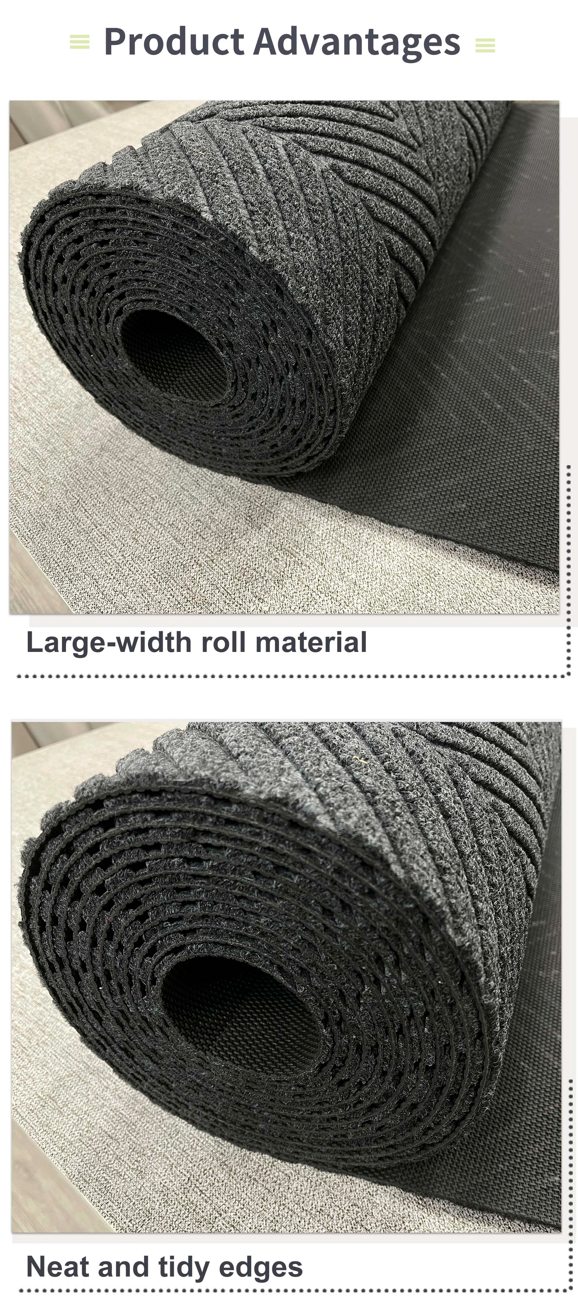 Embossed Mat Restaurant Outdoor Entrance Manufactures Carpet Floor Mat Roll in China(图3)