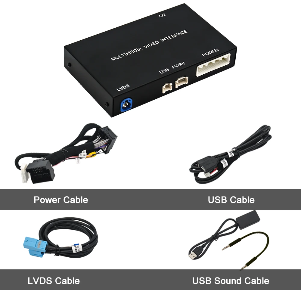 Volvo Series Platform Screen Upgrade MP3 Decoder Multimedia Interface Carplay Android Automatic Box with 1 Year Warranty