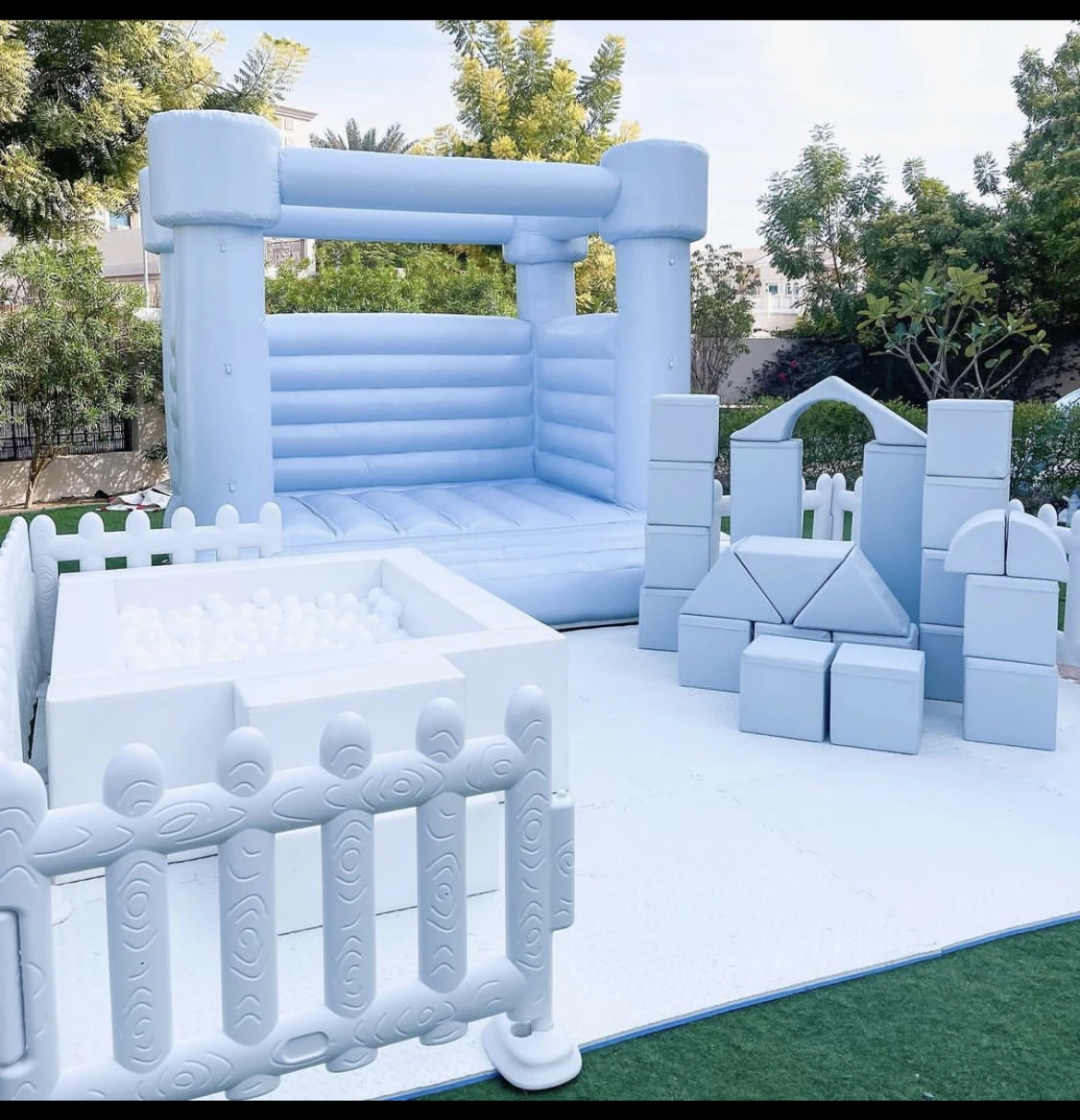 Hot New Soft Foam Soft Play Equipment Farm Indoor White Soft Play Sets