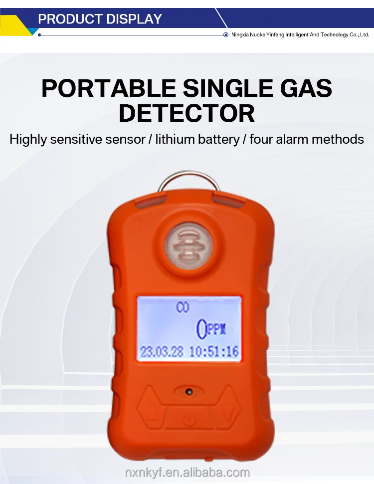 Nkyf Portable Oprated Lpg Ph3 Phosphine So3 Gas Detector Portable