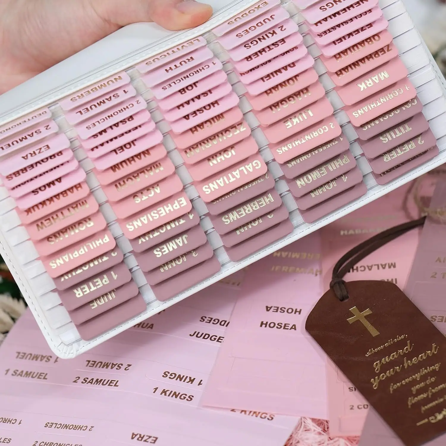 Laminated Bible Tabs For Study Bible Catholic Tabs For Men Tabs For Bible Chapters Buy Gift