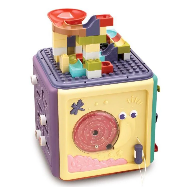 婴儿学龄前玩具儿童教育块活动立方体教育游戏玩具形状分类器玩具