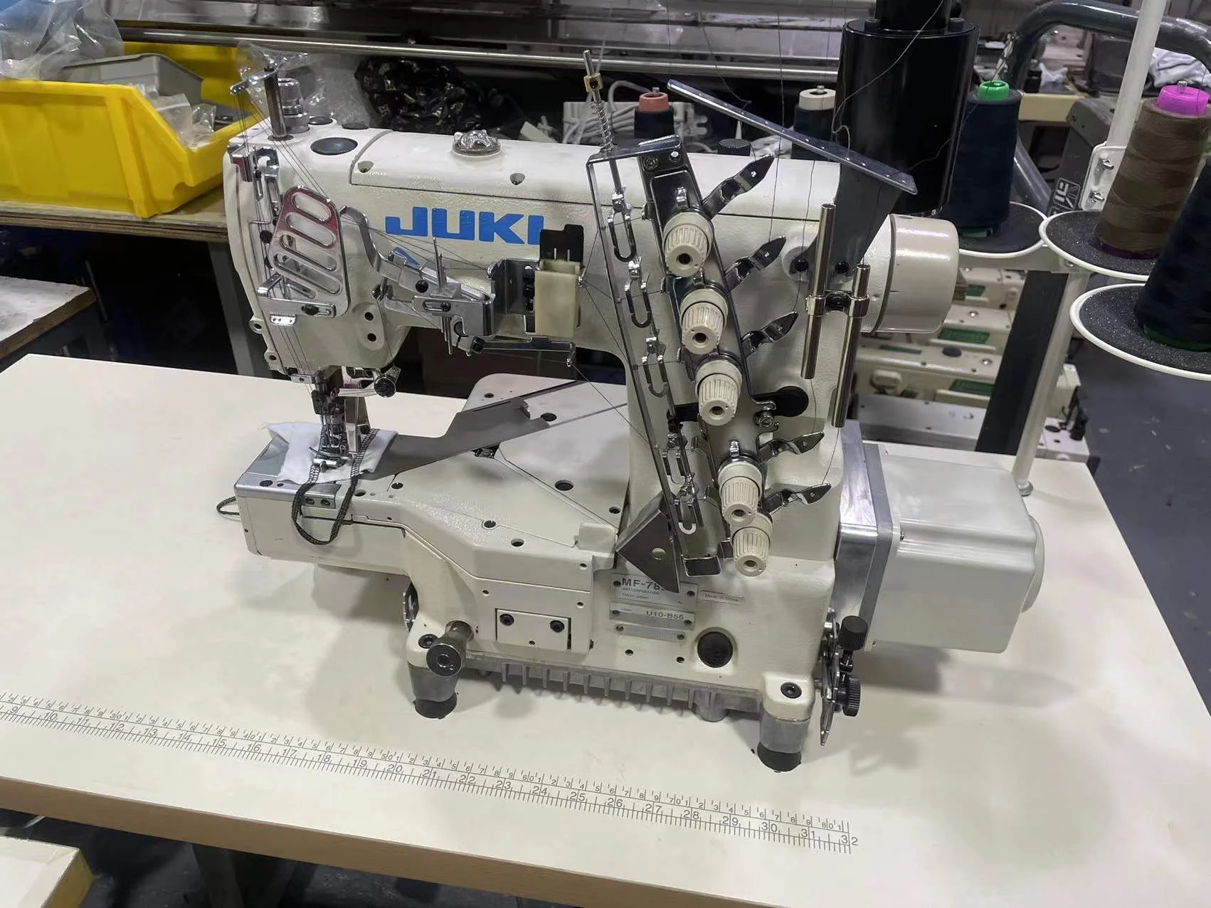 JUKIS-7823 High Speed Cylinder-Bed Top&bottom Coverstitch