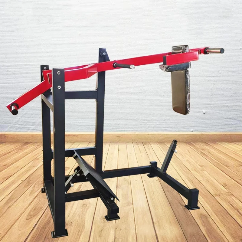 【引取限定】ハックスクワット　カーフレイズ　マシン　60°　プレート170kg 業務用ハックスクワットマシン、スタンディングカーフレイズマシン