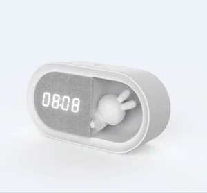 High Quality Europe Market LED Lamps with Alarm Clock Night Light  for Bedroom