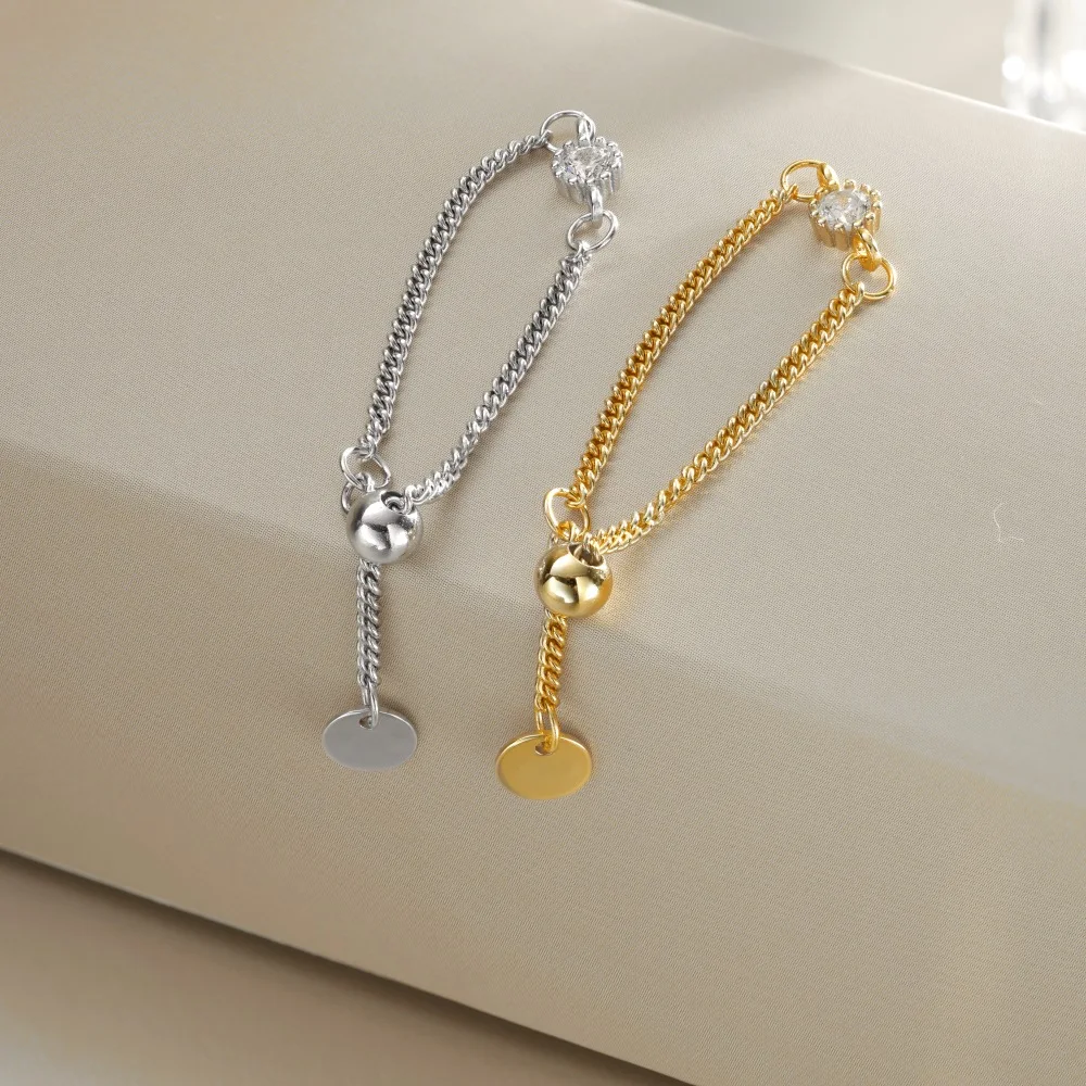 KAKODIY Unique Personalized Design Beautiful Rhodium 18K Gold Plated 925 Sterling Silver Chain 5A Zirconia Christmas Jewelry Ring detail 7