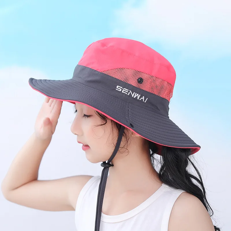 Buy Kids Hats,Kids Bucket Hat Ponytail 