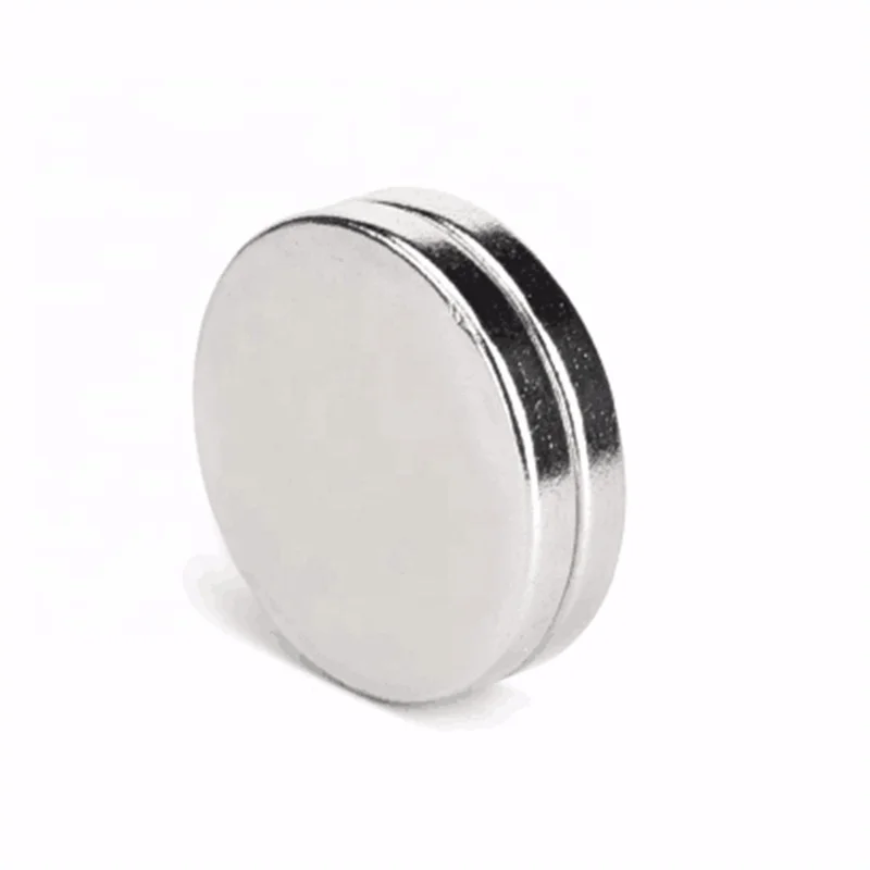 Round Shaped Disc Neodymium Flat Thin Magnets