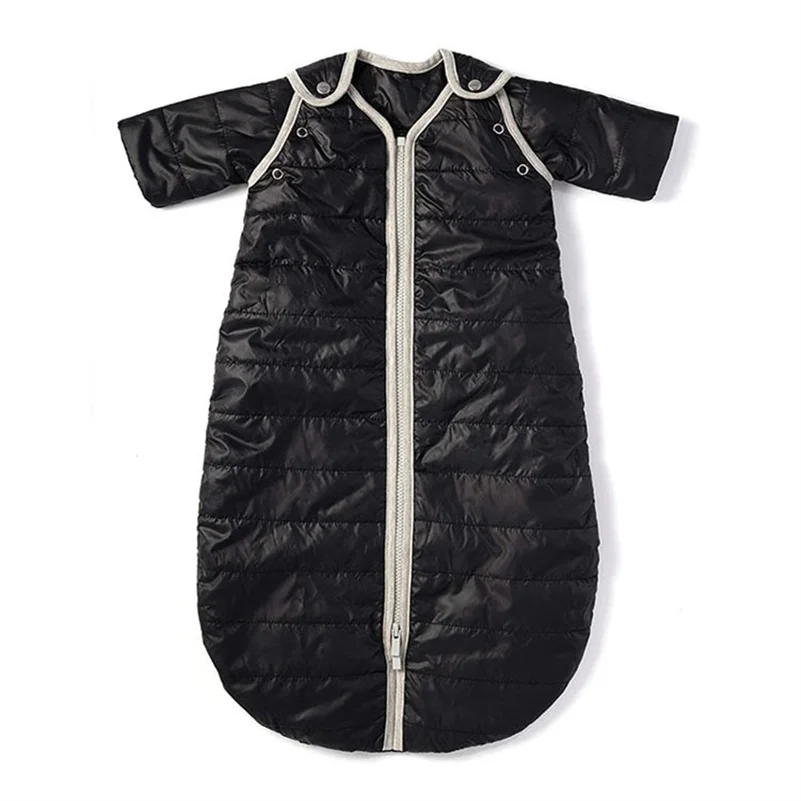 Детский спальный мешок, ткань с принтом, Забавный Новый термостатический муслиновый кондиционер для безопасного сна, многофункциональный дизайн от 0 до 3 лет