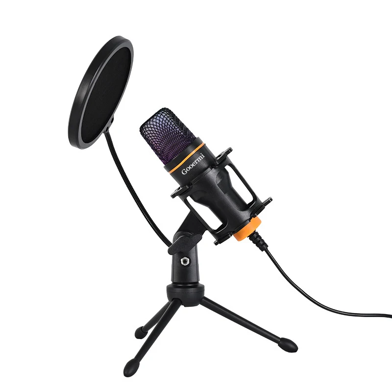 Gooermi ZX666-USB Gaming Microphone - High Quality Audio