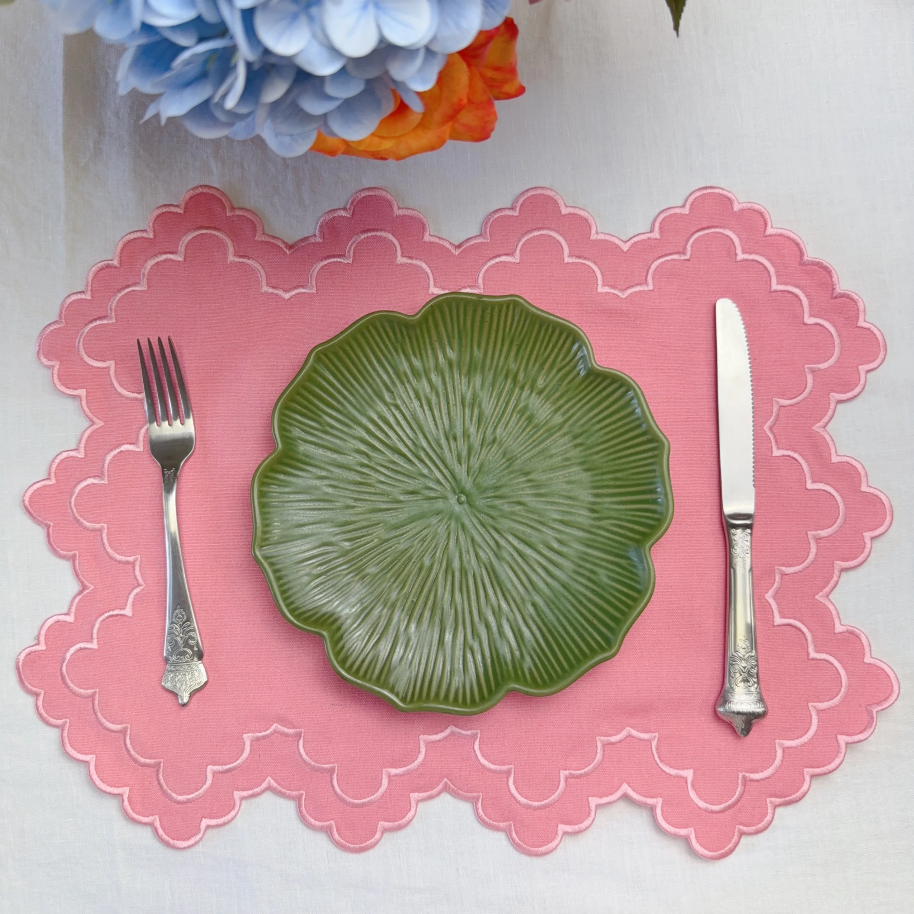 &lt;trp-post-container data-trp-post-id=&#039;14526&#039;&gt;Custom Embroidery Border Placemat and Napkin Sets High Quality Cotton Scallop Border Trays for Bar Home&lt;/trp-post-container&gt;