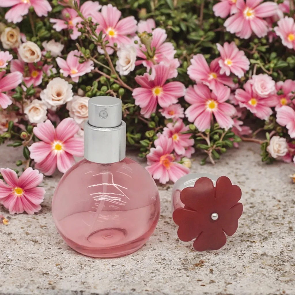 product cute kids perfume bottles colored flower fragrance bottle empty refillable perfume bottle-28