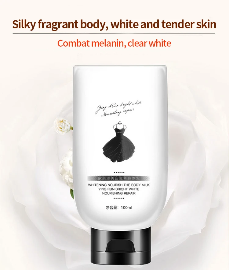 clear white lightening body lotion