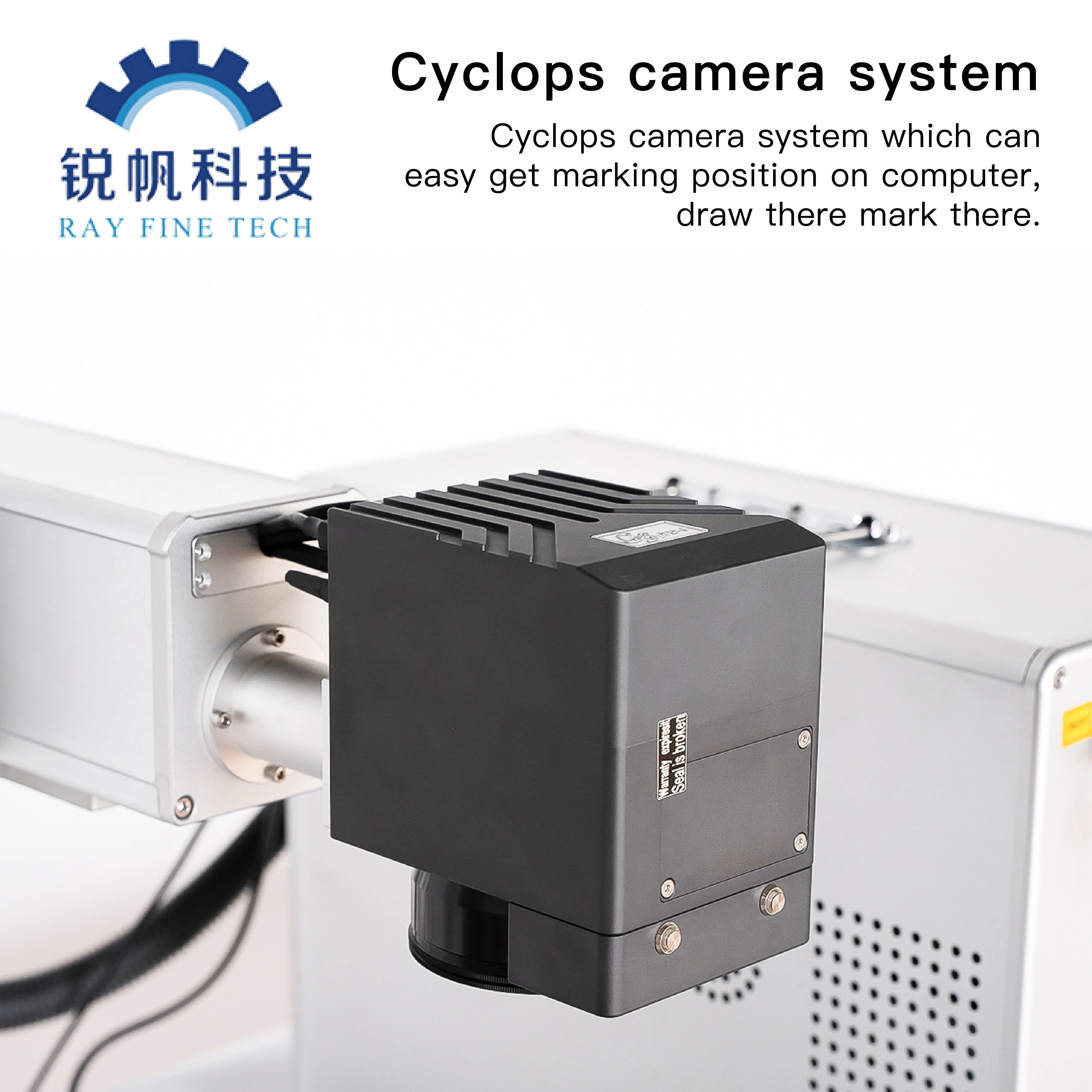 2025 New Visual Camera Positioning Marking Fiber Laser Marking Machine ...