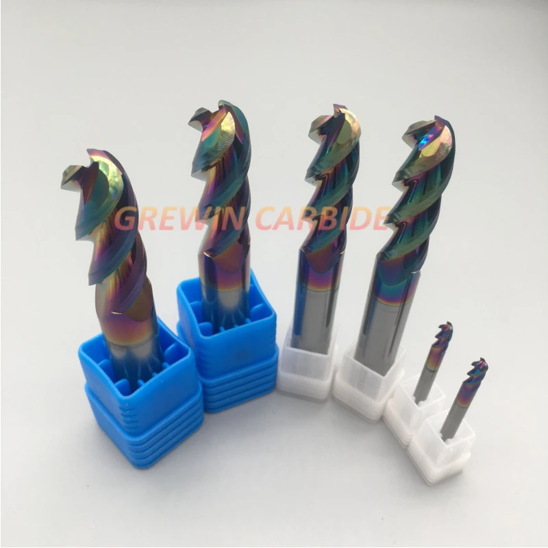 Colorful Aluminum End Mill Top Quality Of Tungsten Carbide End Mills