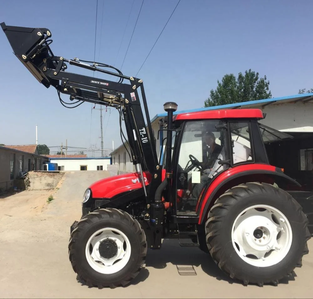 中国廉价 yto x804 农业拖拉机前端装载机