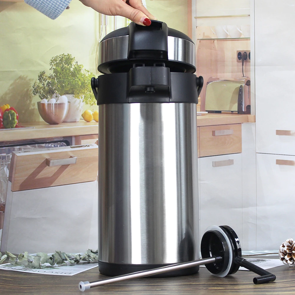 Cresimo 3 Liter Stainless Steel Thermal Airpot and Thermos