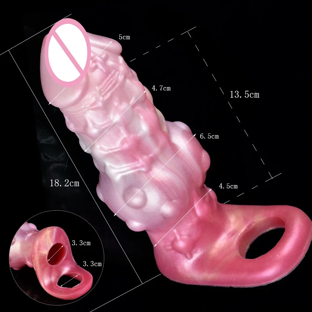 Faak Silicone Penis Sleeve Extender Monster Animal Cock Sleeve Dog Knot  Reusable Condom For Men - Buy Dog Knot Penis Sleeves For Men,Enlarge Penis  Soft Silicone Sex Toy,Reusable Condom Penis Sleeve ...