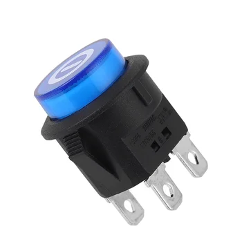 Factory Custom Round Four-Pin Cassette Button Switch 4 Pin Rocker Switch With Lock Reset