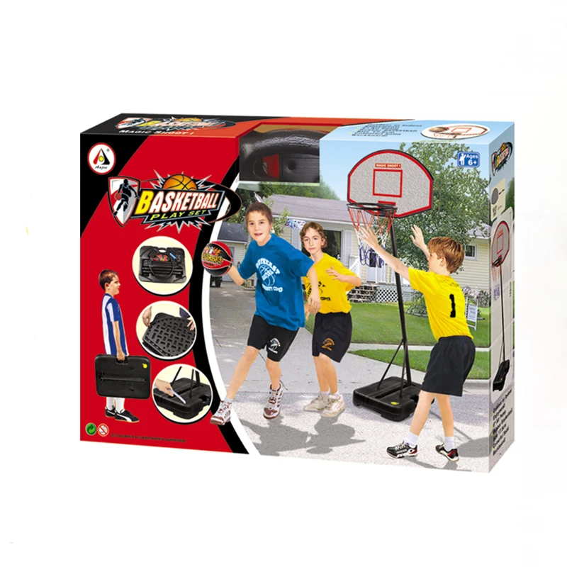 Basketball Hoop Stand Portable Basketball Rack Kids Indoor Sport Set