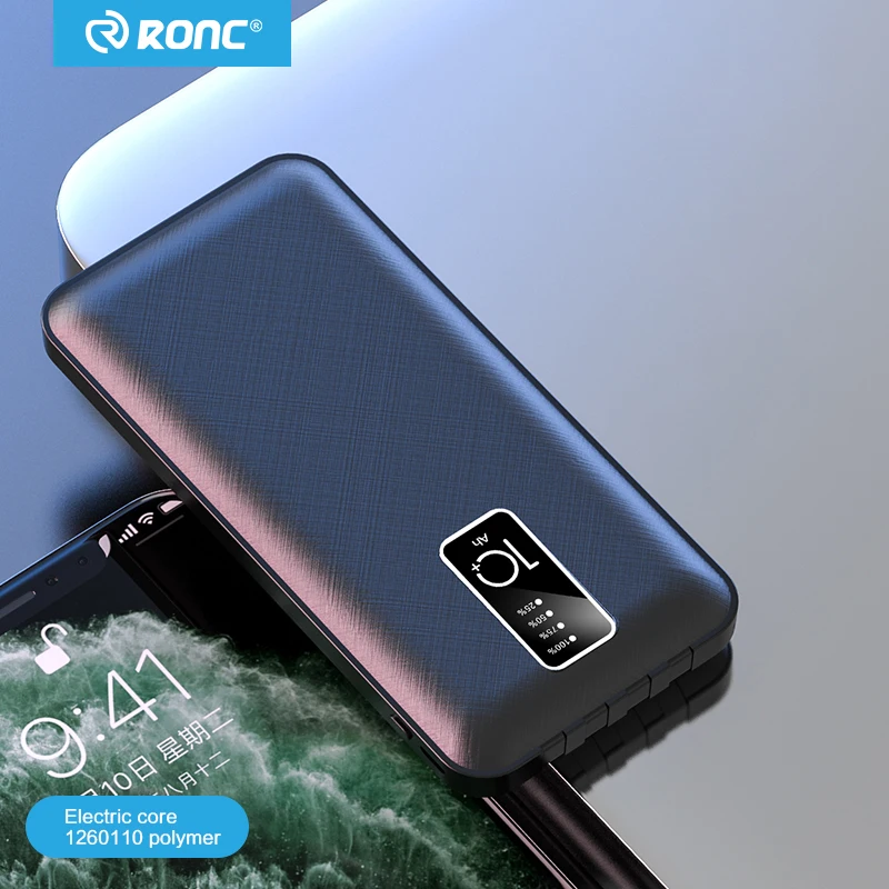 10000mAh 4 Output 1 Input Portable Mobile Battery Charger Power Bank