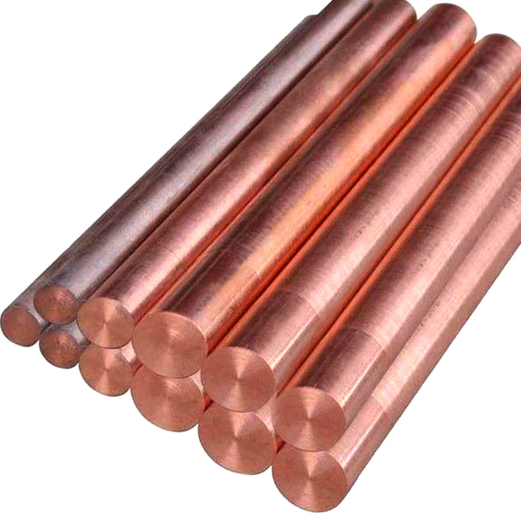 Chromium Zirconium Copper C18150 T1 T2 C11600 C71520 3 Diameter Copper Round Bar 50-500mm