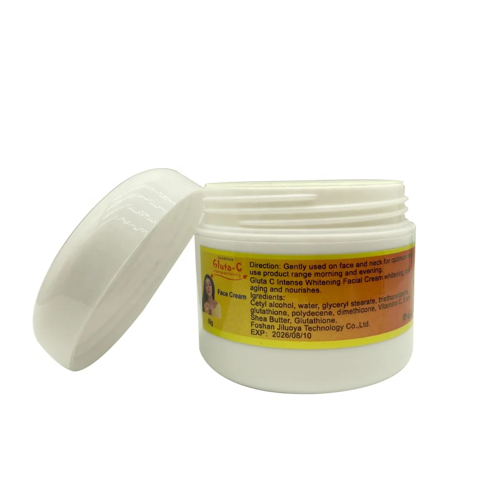 Gluta C Intense Whitening Facial Cream - Nourishing Skin Lightening Solution for Combination Skin, Great for Home Use Gluta C Intense Whitening Facial Cream - Nourishing Skin Lightening Solution for Combination Skin, Great for Home Use