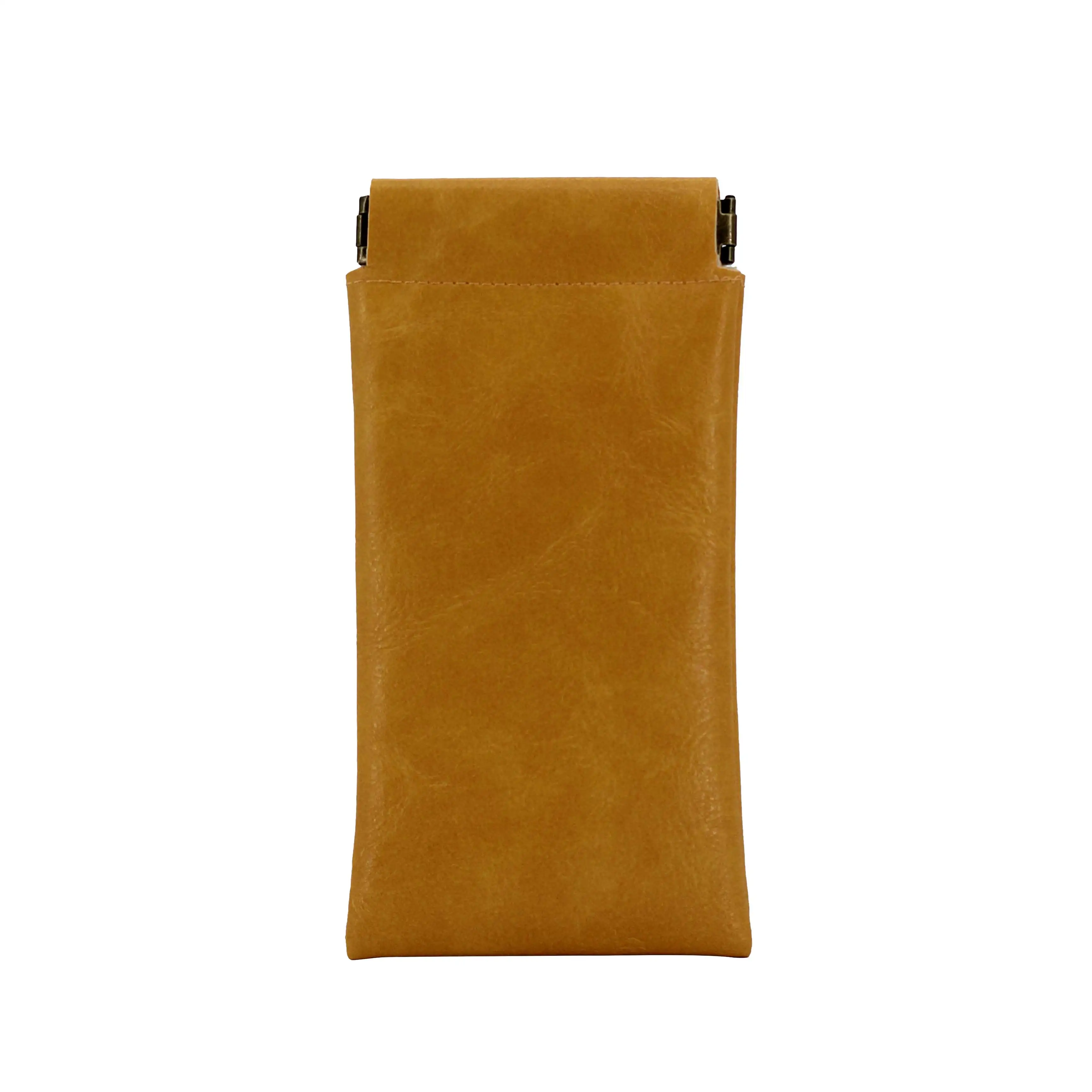 High Quality Free Custom Proofing Pu Leather Eye Glasses Case And Bag