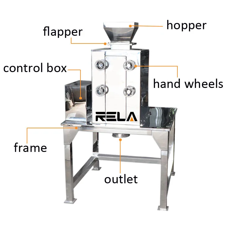 Industrial Coffee Powder Grinder Coffee Roller Mill Price