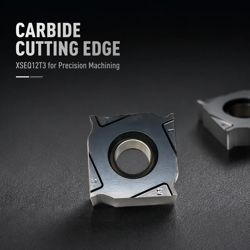 Square 3-sided Indexable Carbide Insert Indexable Slot Milling Tool Holders Matched with XSEQ12T3 Carbide Inserts