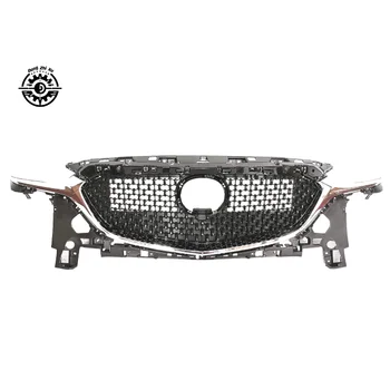 Body Kit Accessories Plastic Front Bumper Grille Assembly With Strip ...