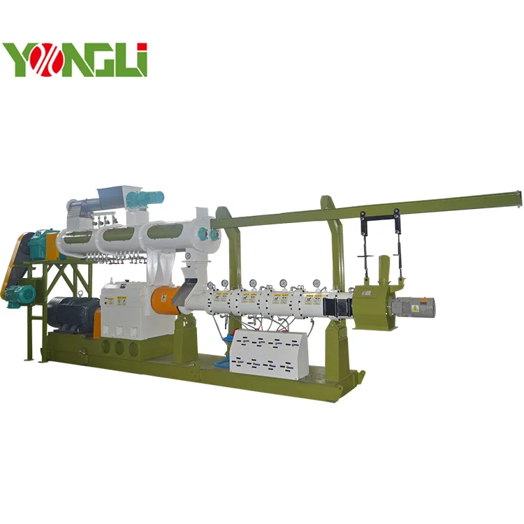 Yongli Floating Fish Feed Extruder Fish Feed Pellet Making Machine for Sale