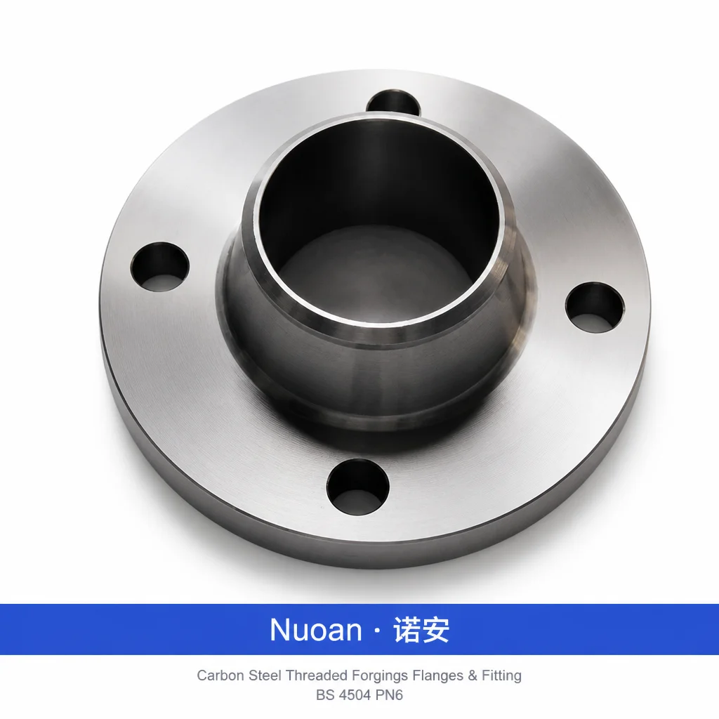 碳钢螺纹锻件法兰和配件 Bs 4504 PN6