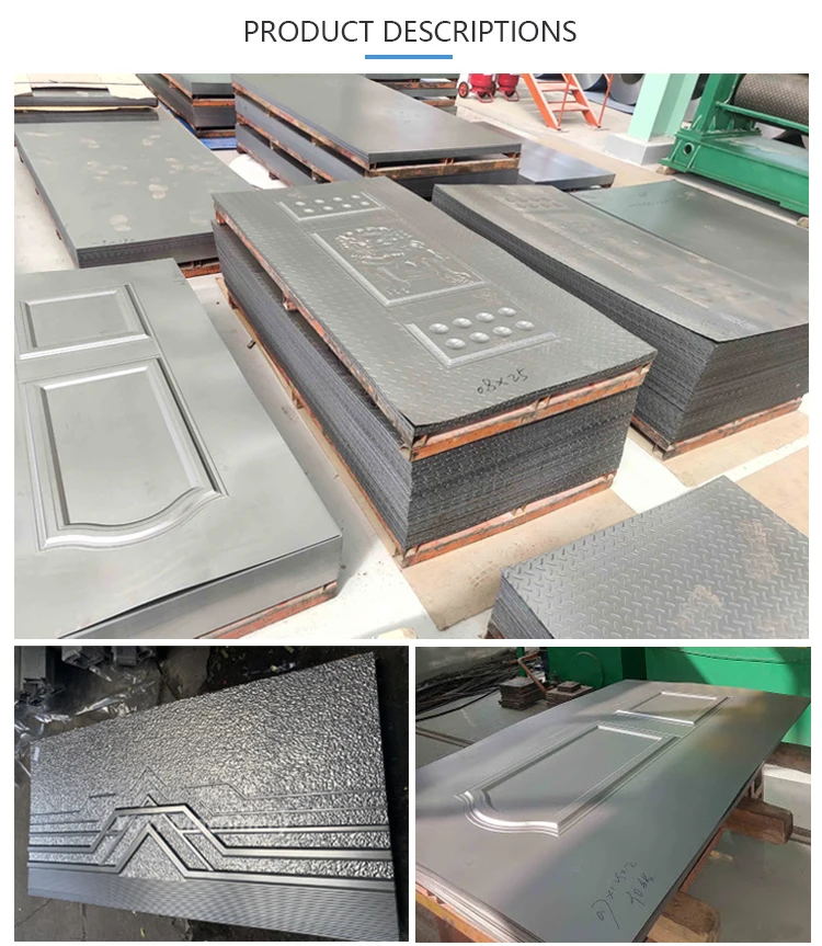Stainless Stamp Steel Door Emboossed Sheet Design Metal Sheet For Door
