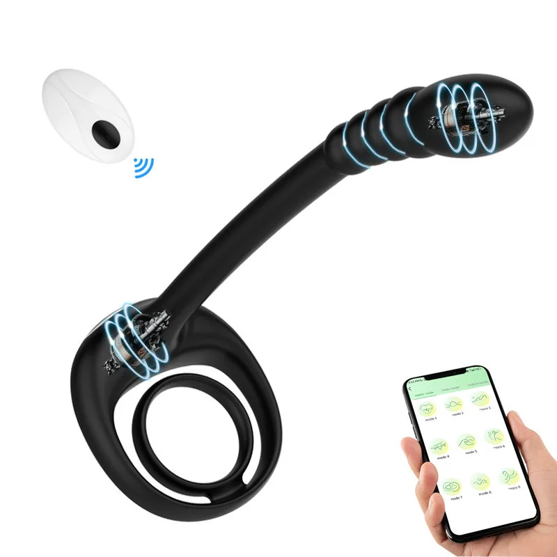 Vente chaude Zipper Lock Ring Télécommande sans fil Mâle et Femelle Cock Vibration Ring Produits pour adultes