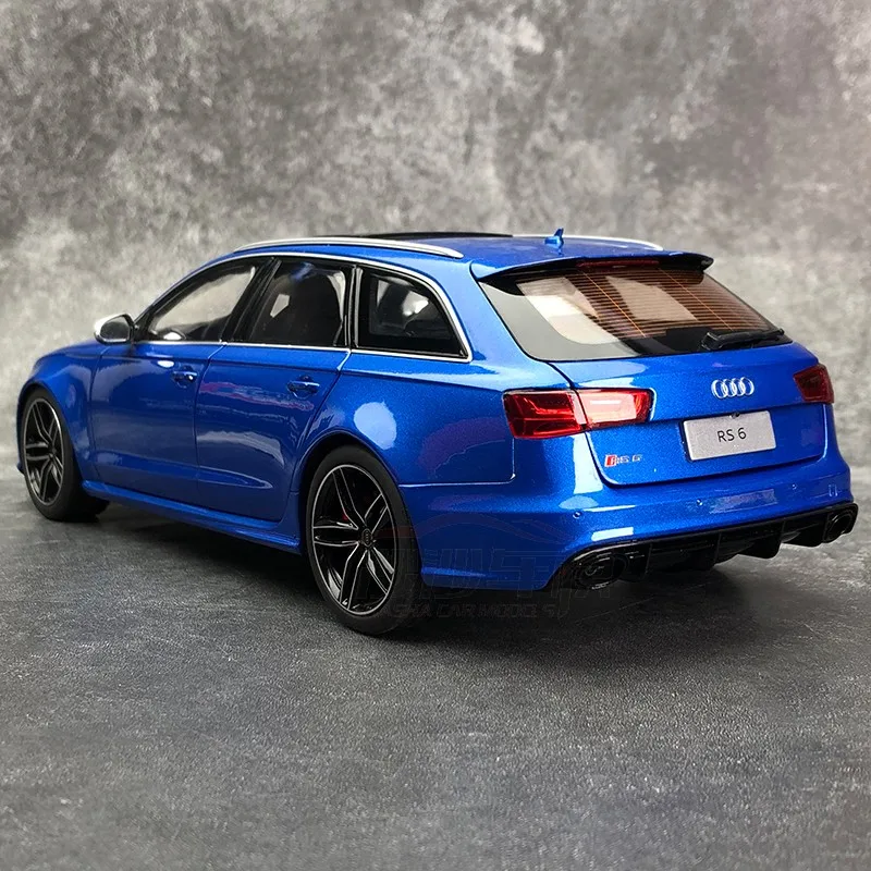 Well 1/18 Audi RS6 C7 2017 Carro Metallo Modellino Auto pressofuso con  Scatola T