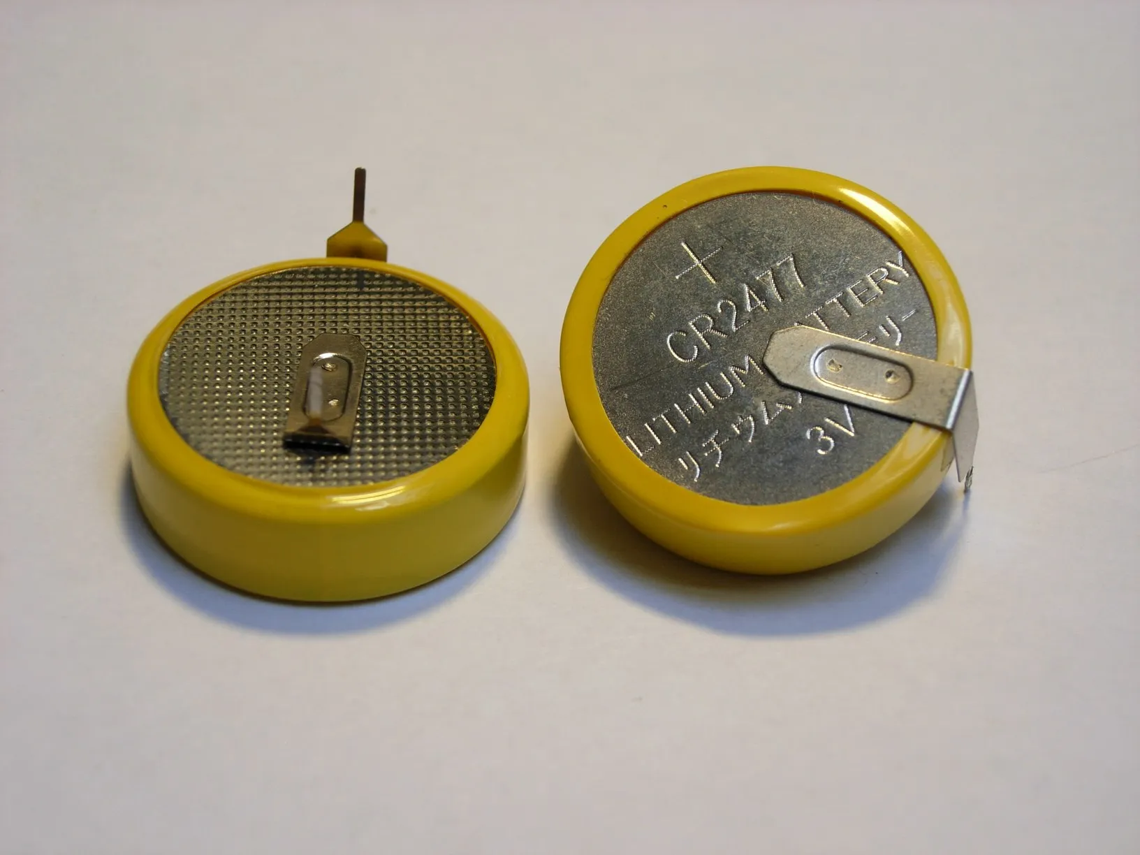 CR2477 リチウムボタン電池 PCBタブ CR2477/f2n SMD電池 CR 2477