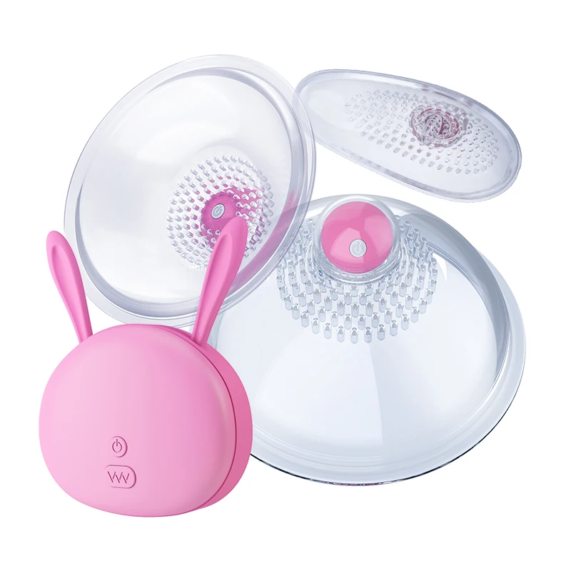 Vibrating Nipple Sucker Nipple Stimulation Massager Rechargeable Vibrating  Nipple Clips for Women Couples Pleasure