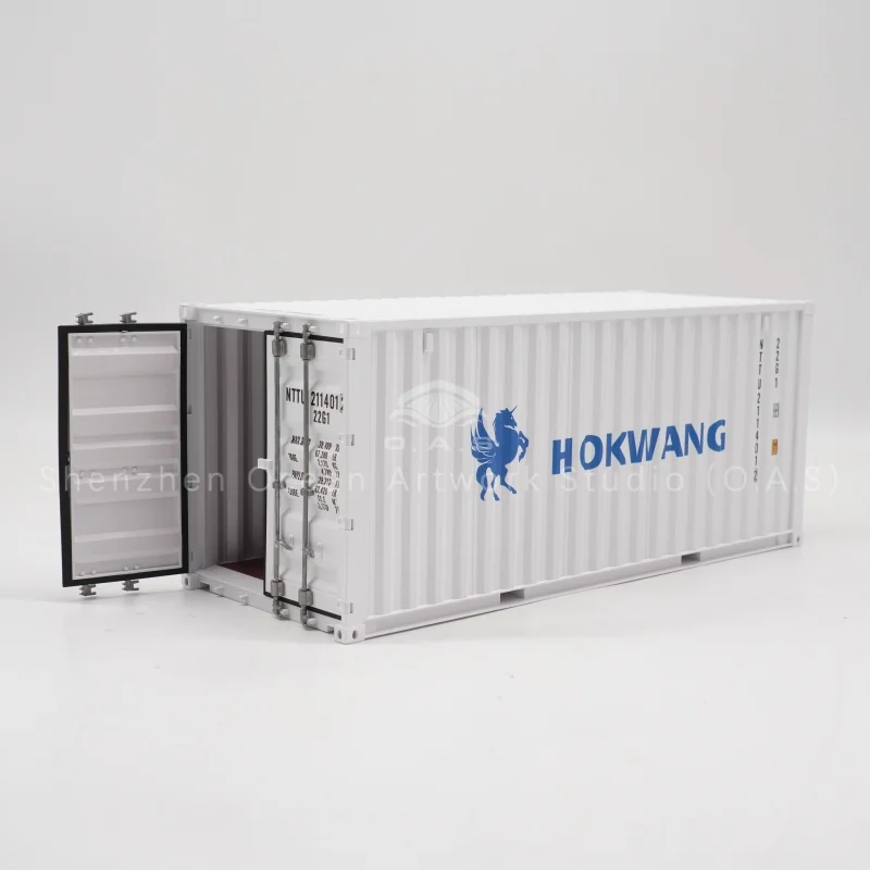 Highly simulated HMM container model, made of high-quality ABS material with fine workmanship. Customized service supports logo, color and pattern design to meet corporate needs. These products feature realistic details, durable construction and exquisite appearance, ideal for logistics gifts, exhibitions, collections and promotional items. Professional factory production ensures stable quality, accepts small and bulk orders, perfect for shipping and logistics enterprises to enhance brand image.Amber@vesselmodel.com Tel: +86 18038048785