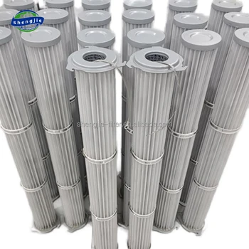 Customizable Dimension Pleated Three Ear Air Filter Cartridge Professional for Dust Collector in Manufacturing Industries