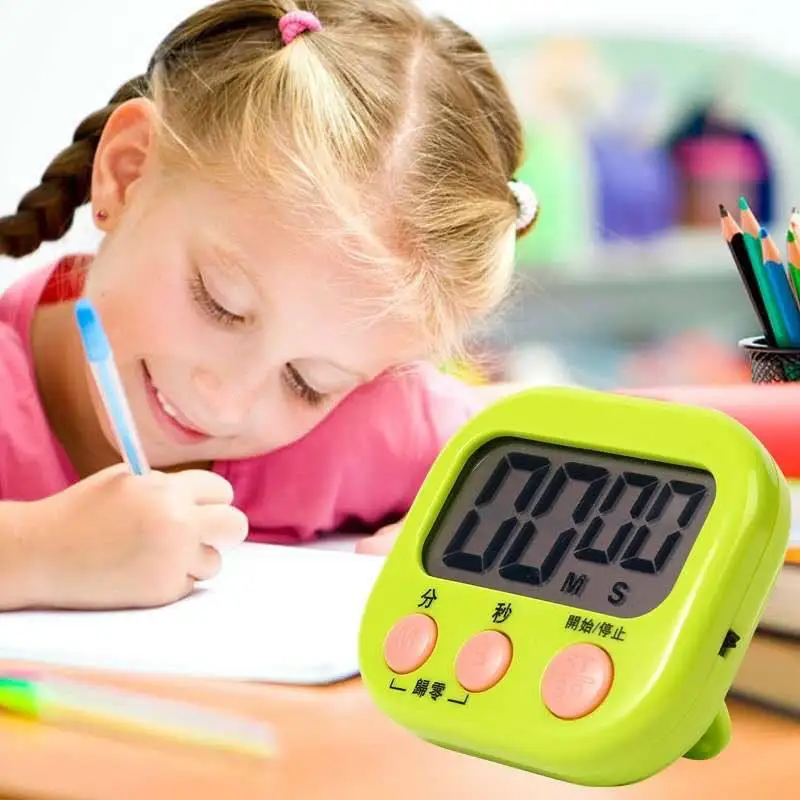 Classroom Countdown Timers for Teachers Kids Large Screen Home Cooking Magnetic Kitchen Timers Digital Timer