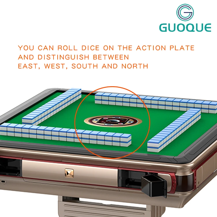 2022 New Folding Mahjong Table Automatic Mahjong Machine Electric