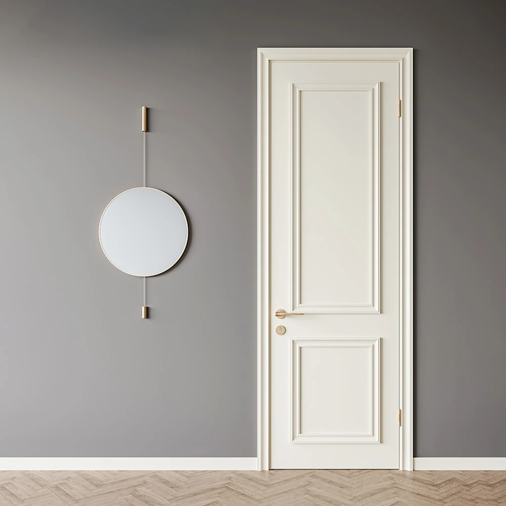 High Quality Latest Design Modern Wooden House Interior Bedroom Door Price