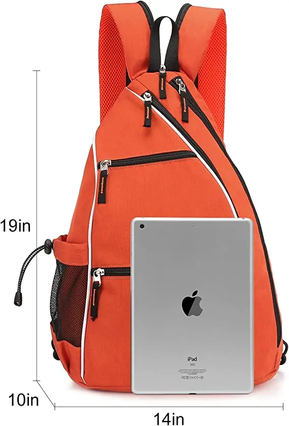 Pickleball Bag Adjustable Pickleball Paddle Sling Bag With Custom Logo