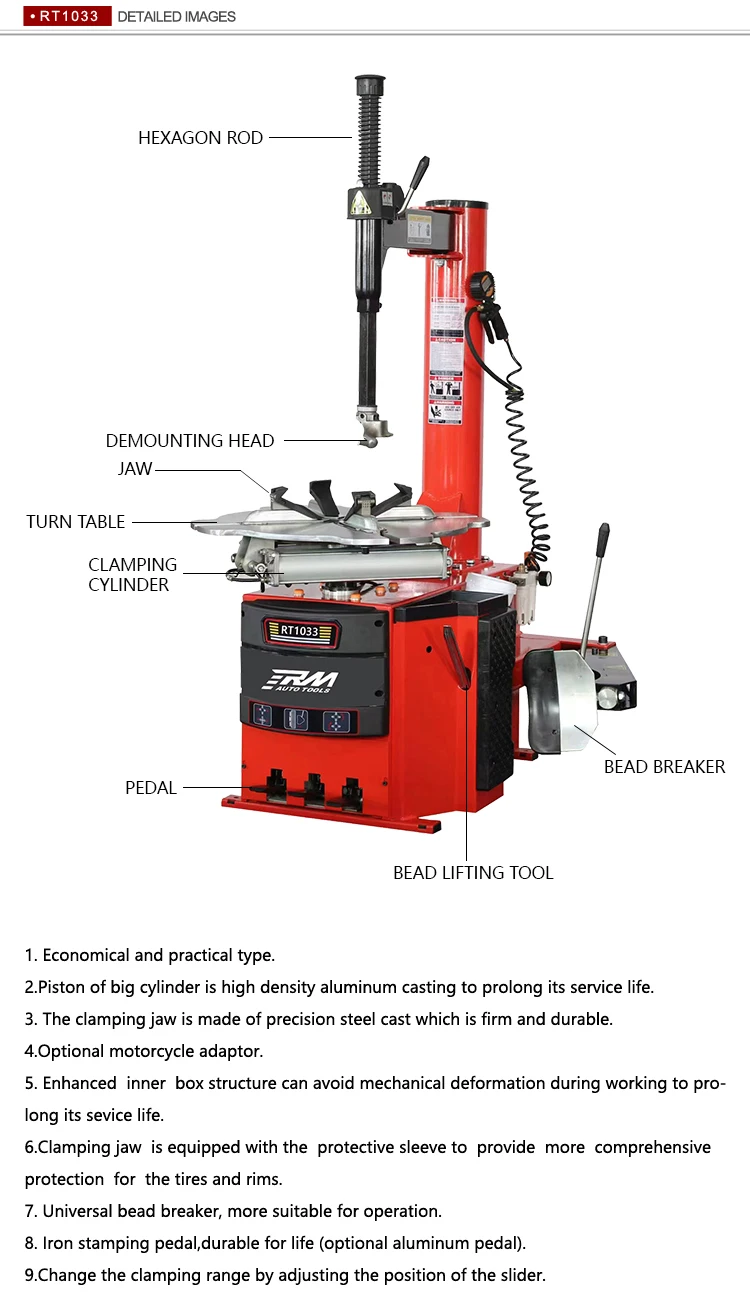 Factory Price For Tire Changer Machine Prices High Quality Tyre Changer