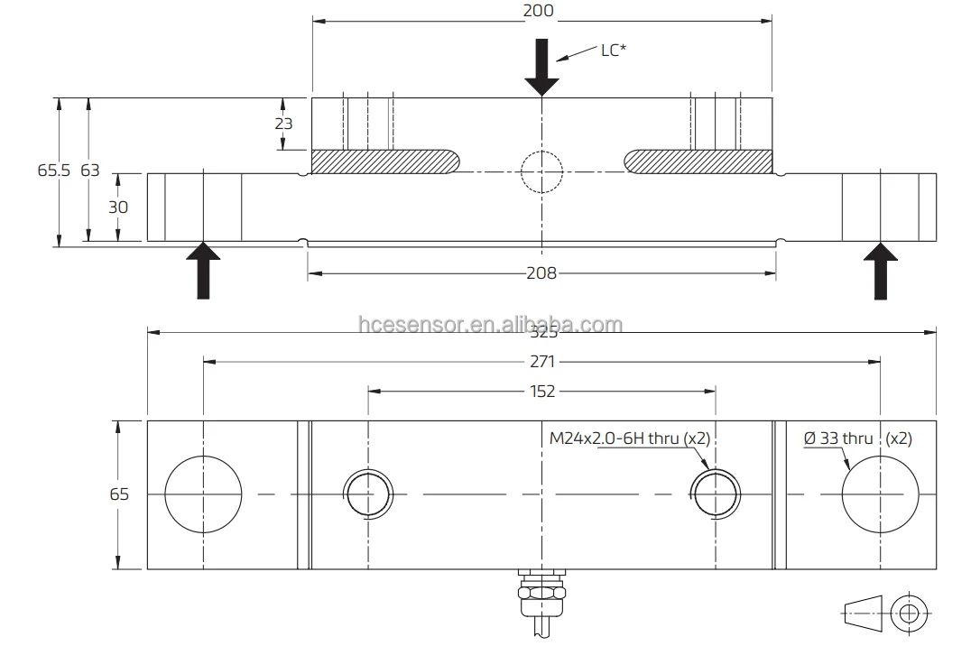 On-board Vehicle Weighing System Load Cell (flintec Sbt Beam Load Cell ...