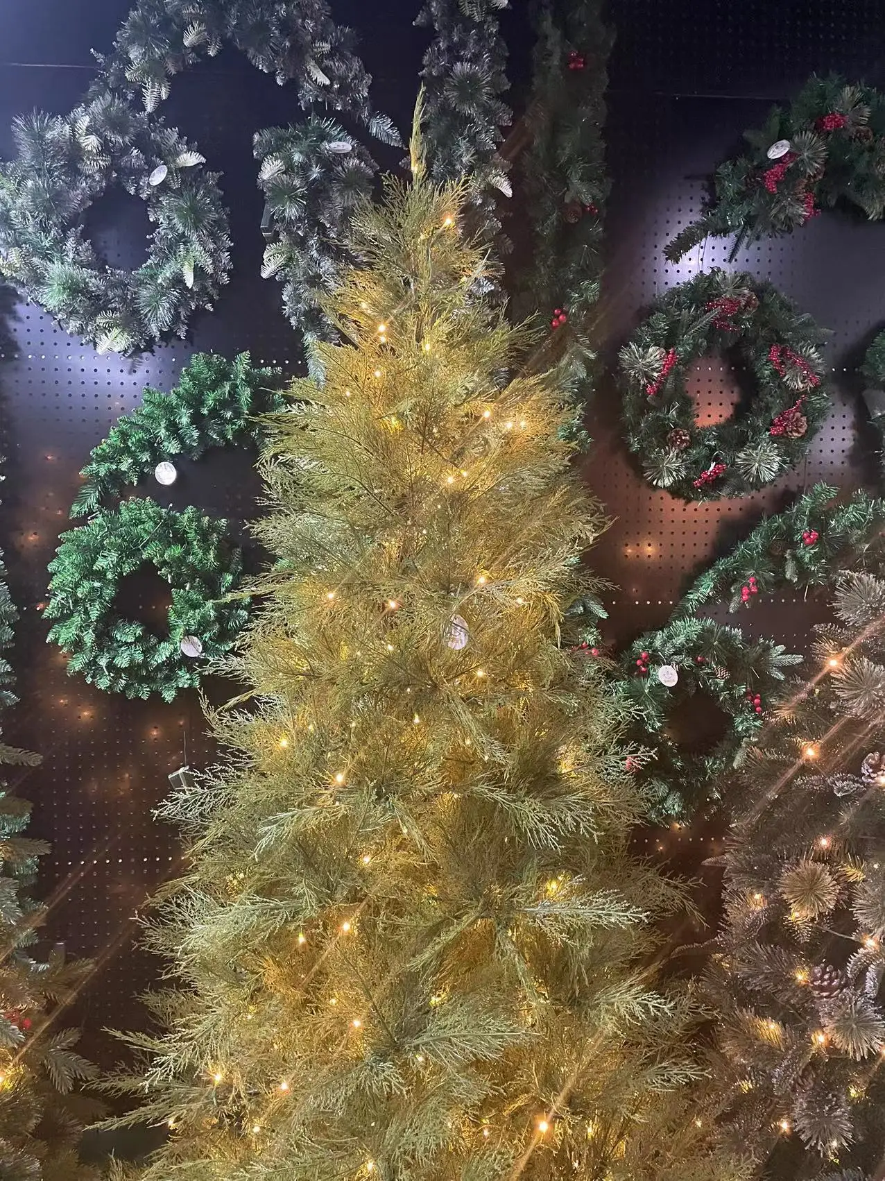 Factory Cheap Xmas Tree 6ft 7ft 7.5ft Pvc Pe Mix Flocked Full