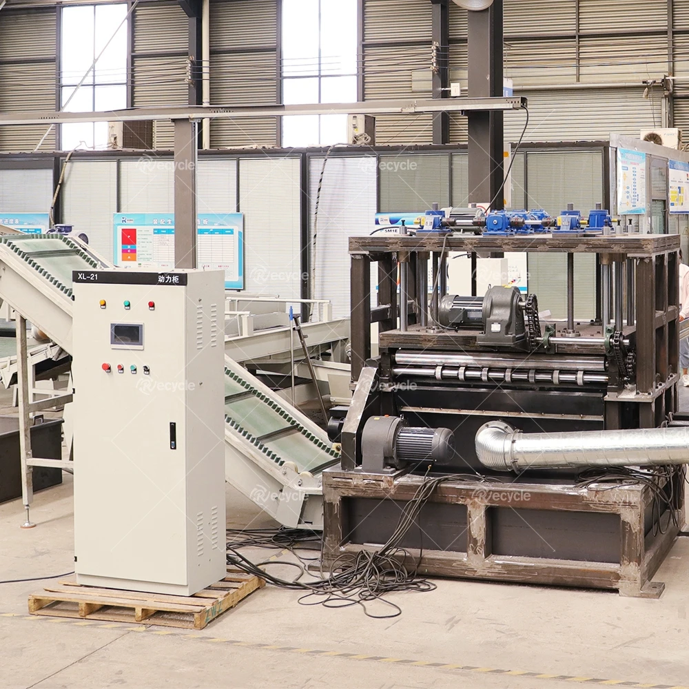 Solar Panel Frame Separate Machine PV Panel Recycling Equipment Solar Panel Deframing Machine