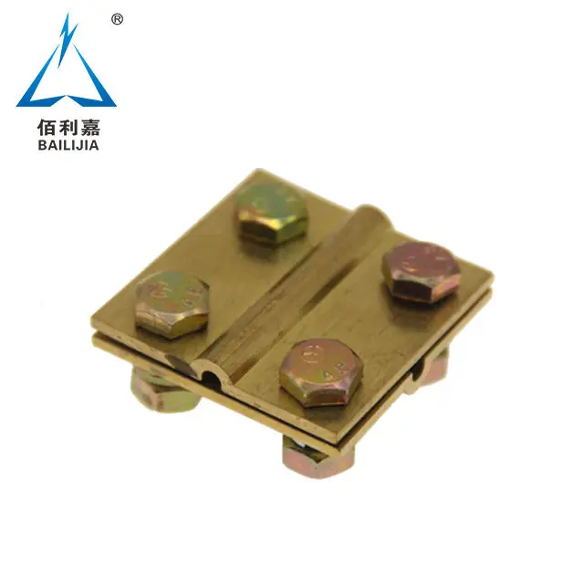 Overhead Line Earthing Rope Wholesale Low Price Earthing Connection Clamp Square Tape Clamp for ...