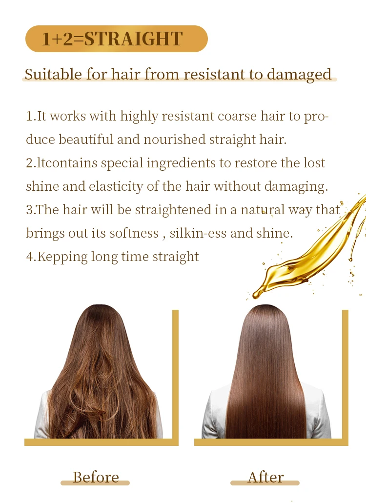 POSA Perm Lotion Long-Lasting Hair Straightening Cream